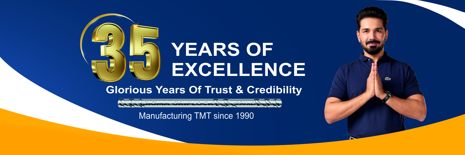 35 years sigma page banner